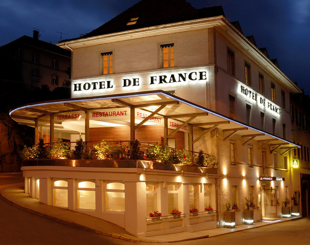 Logis Hotel Le France Villers-le-Lac Eksteriør billede